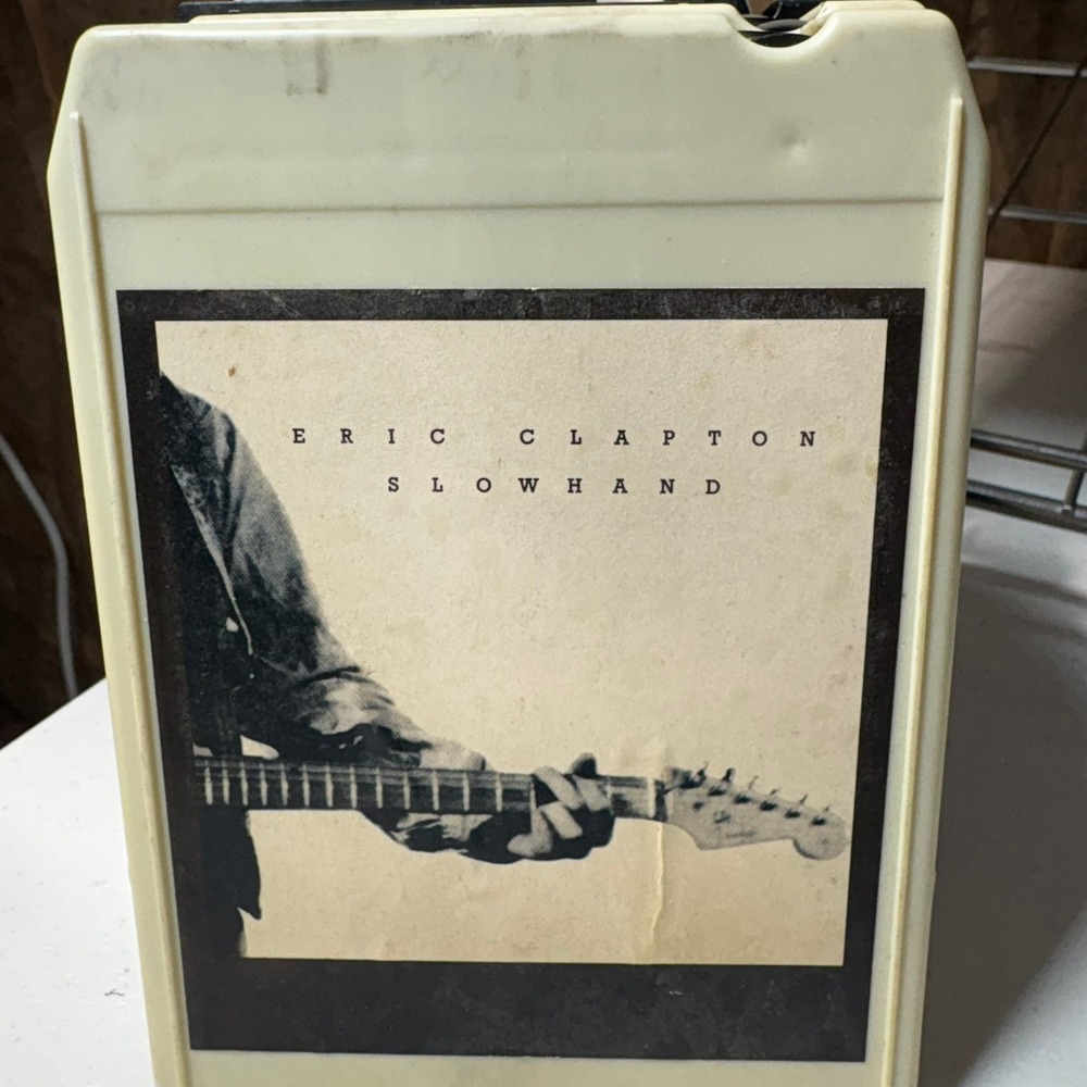 Eric Clapton Slow Hand Rock 8-Track Tape 1977 RSO Records 8T-1-3030 Vintage